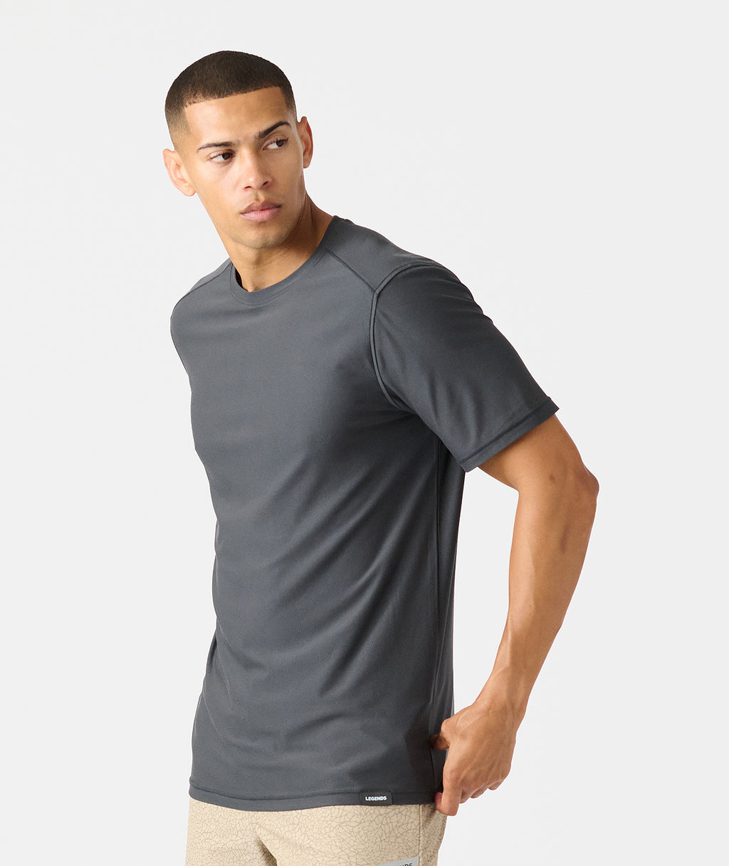Aire Tee Charcoal Gray - 2
