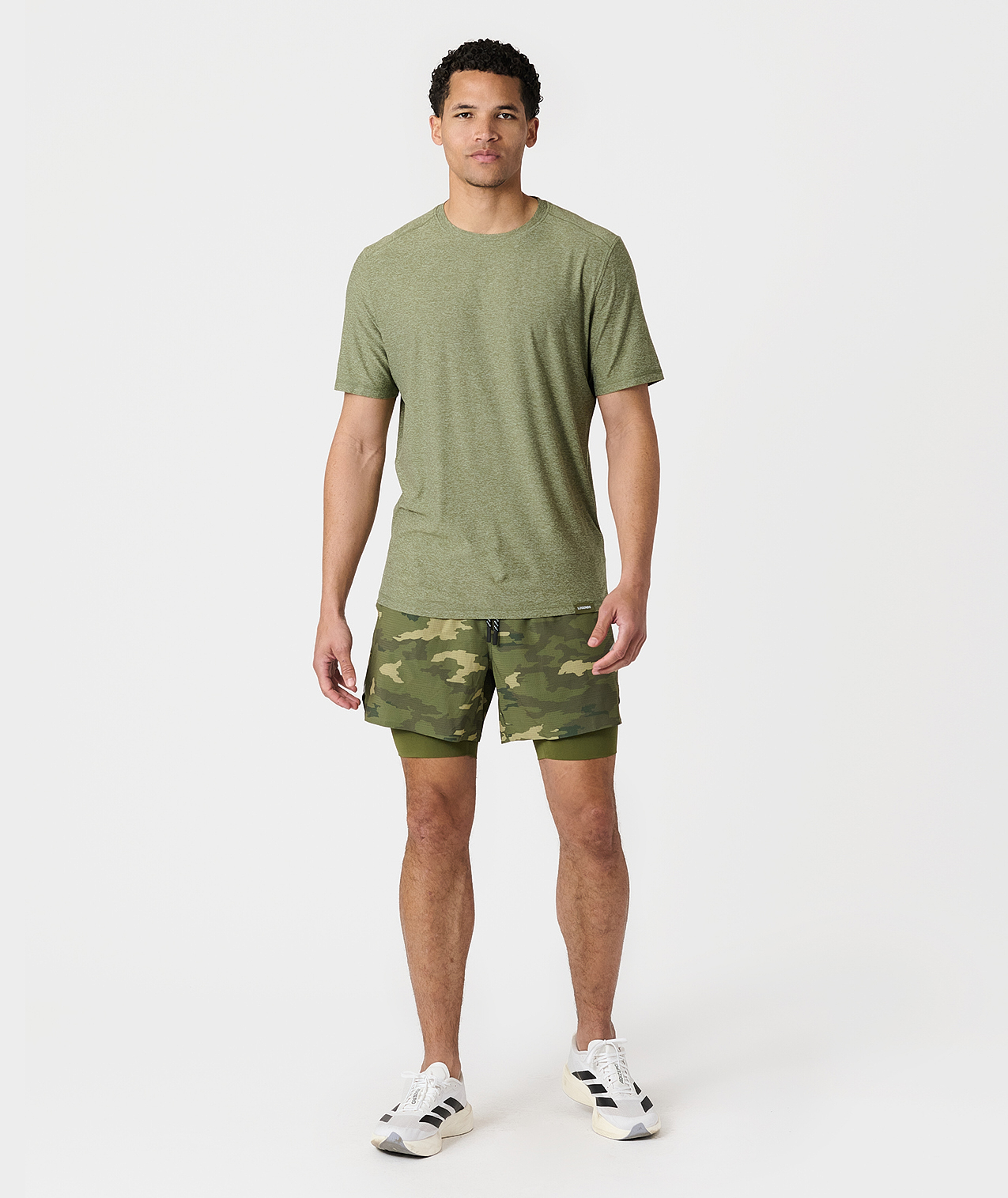 Aire Tee Cypress Heather