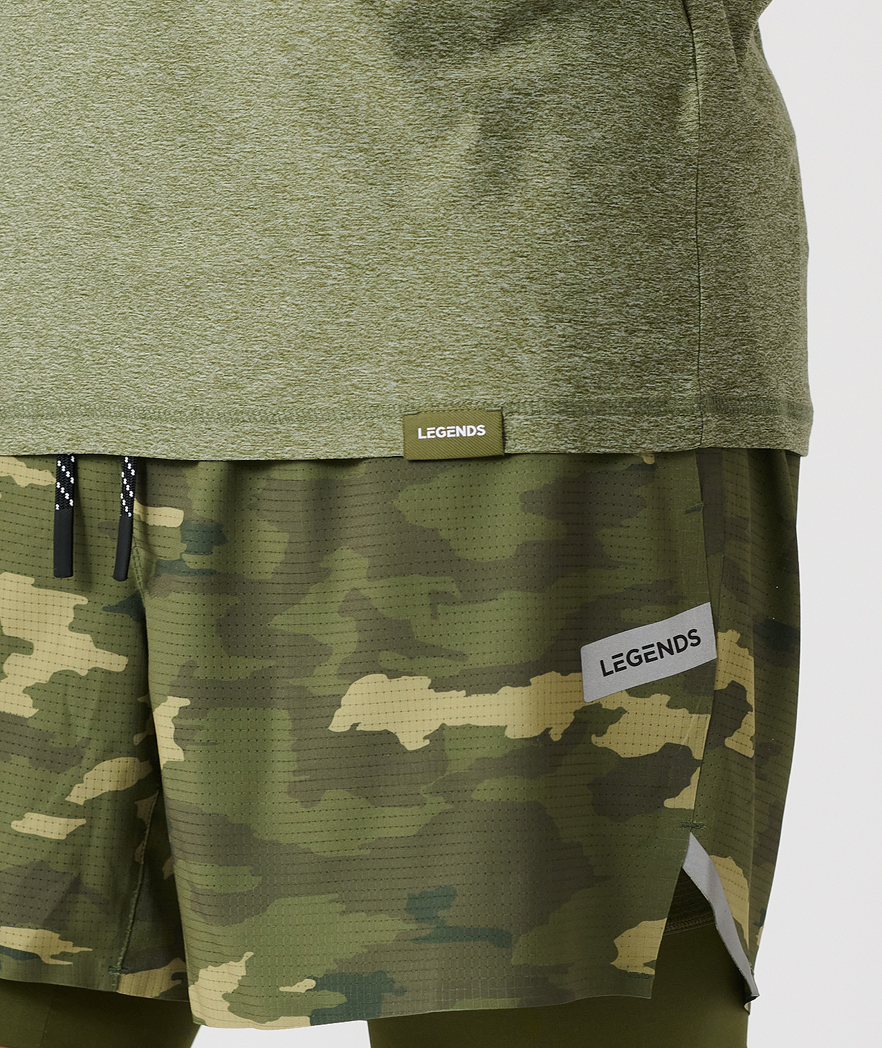 Aire Tee Cypress Heather