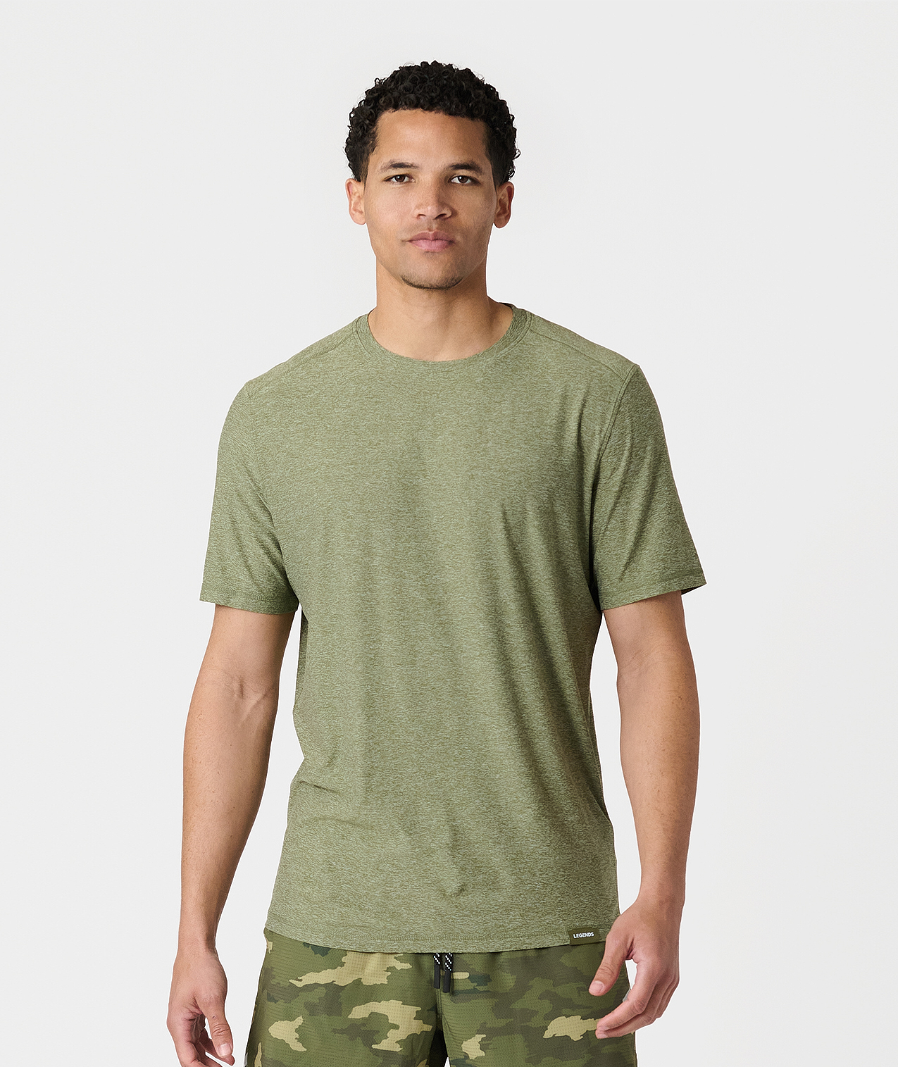 Aire Tee Cypress Heather