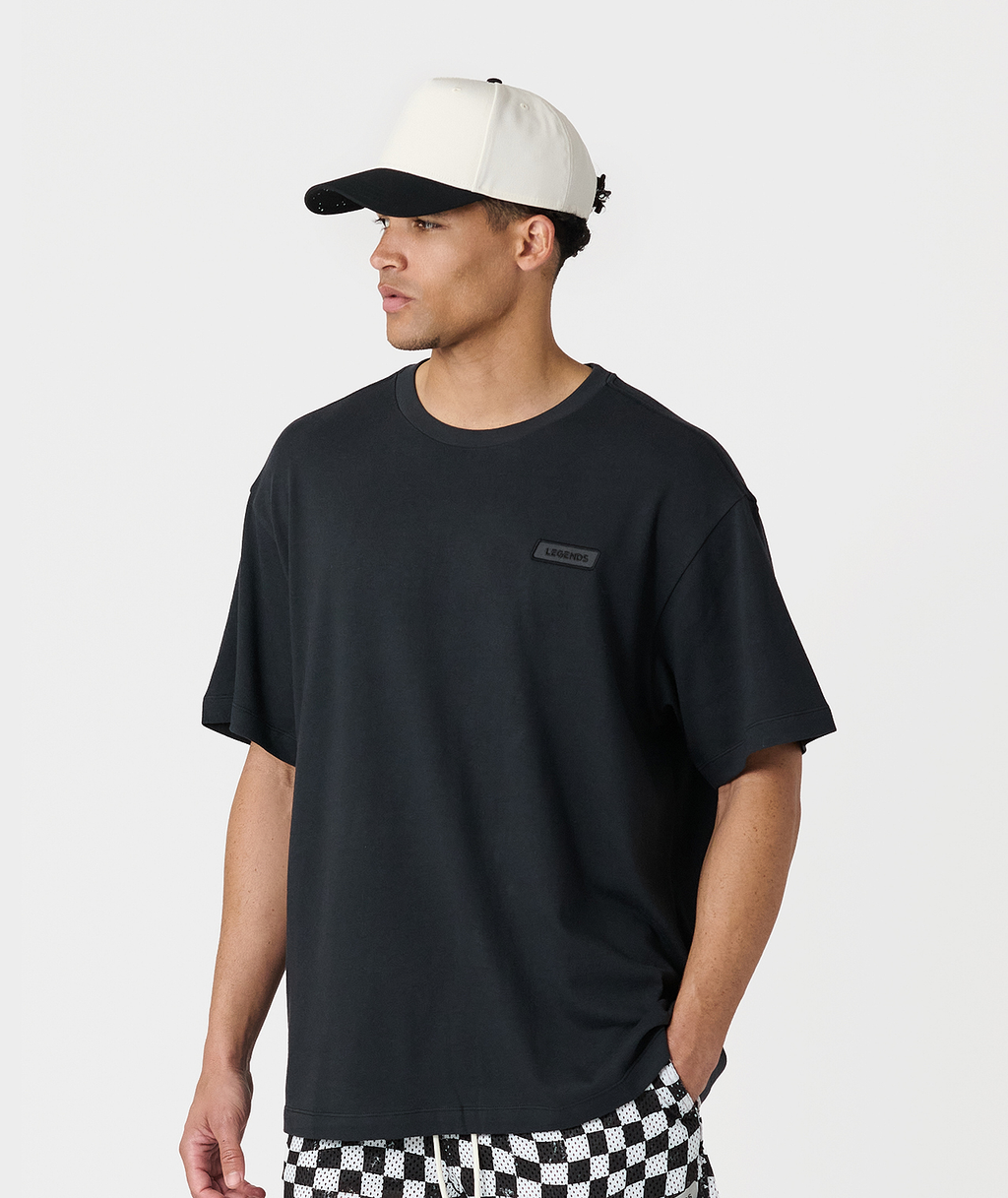Fairfax Oversized Tee Black