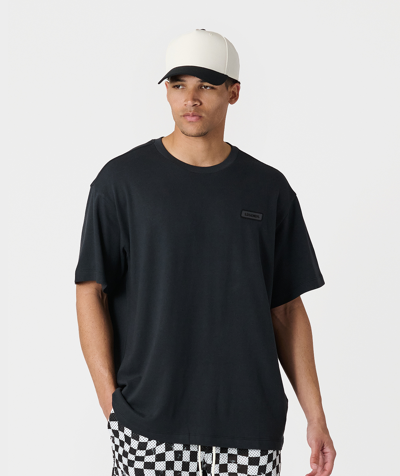 Fairfax Oversized Tee Black