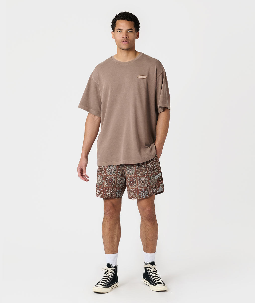 Fairfax Oversized Tee Washed Copper