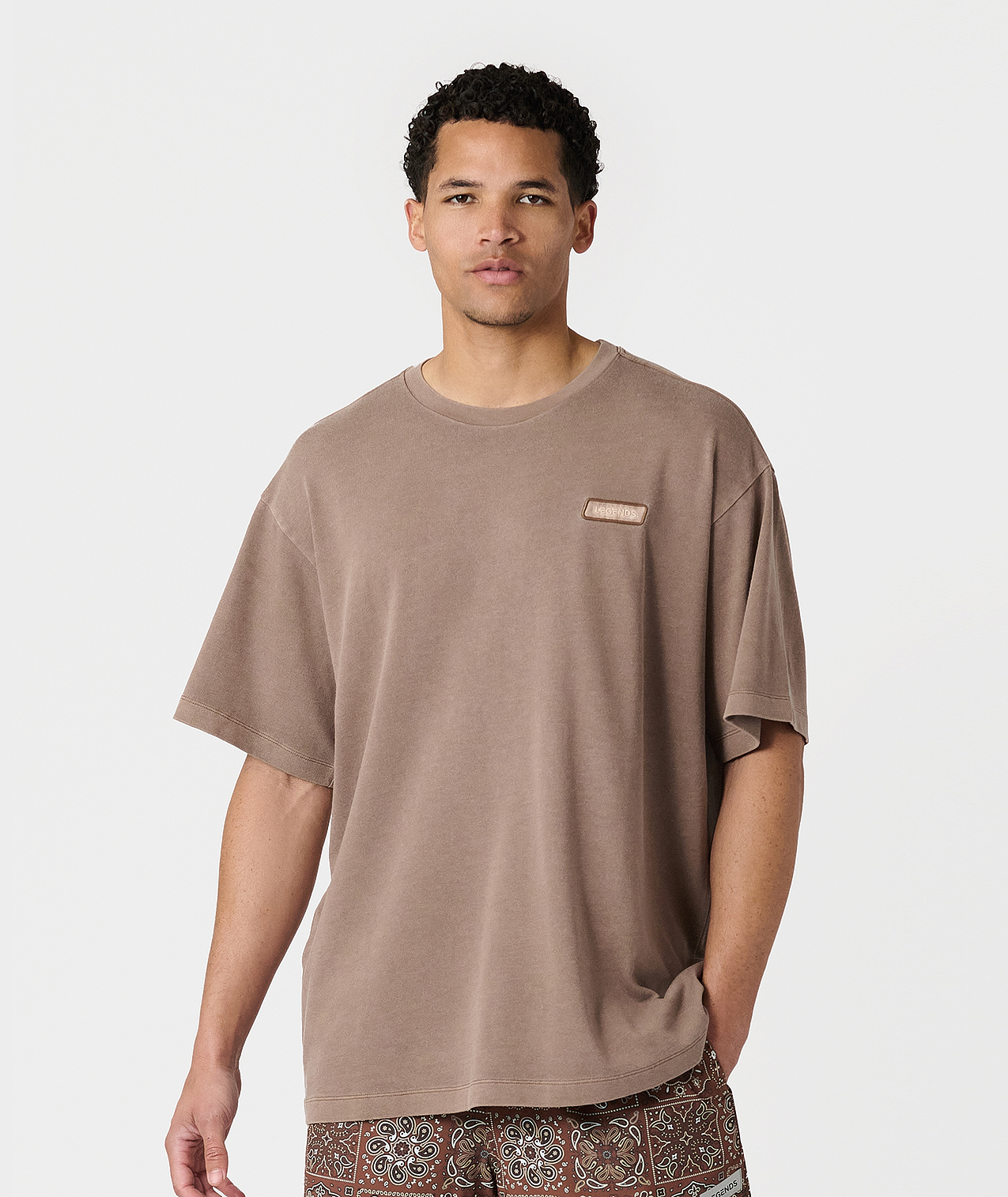 Fairfax Oversized Tee Washed Copper