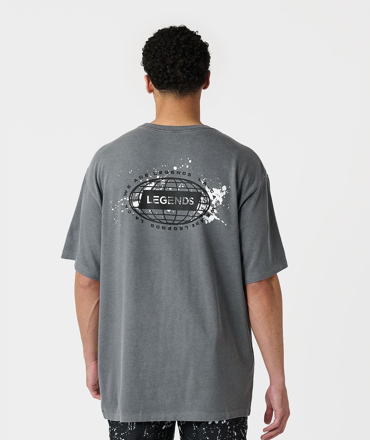 Fairfax Oversized Tee Globe Drip - 3