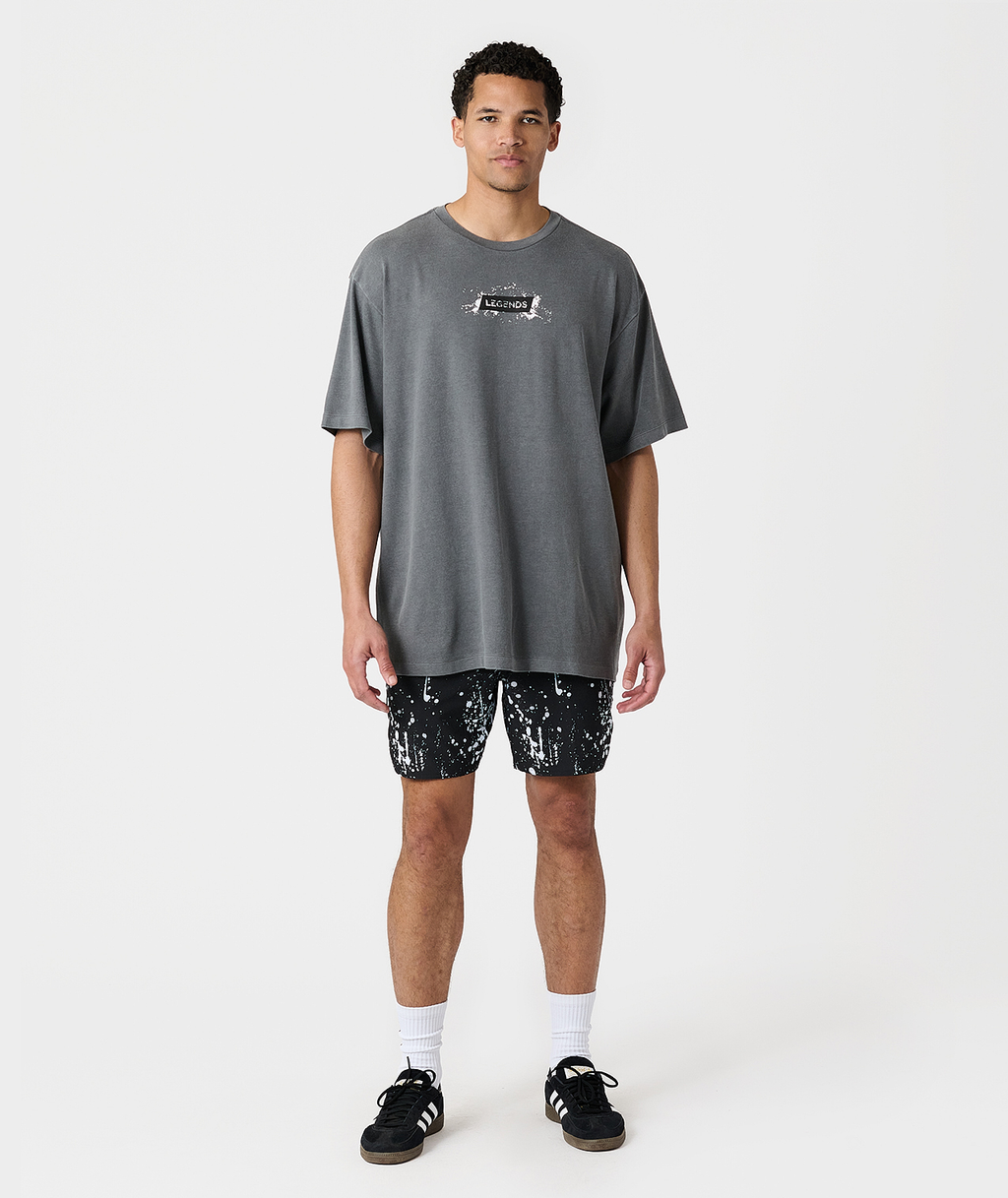 Fairfax Oversized Tee Globe Drip - 7
