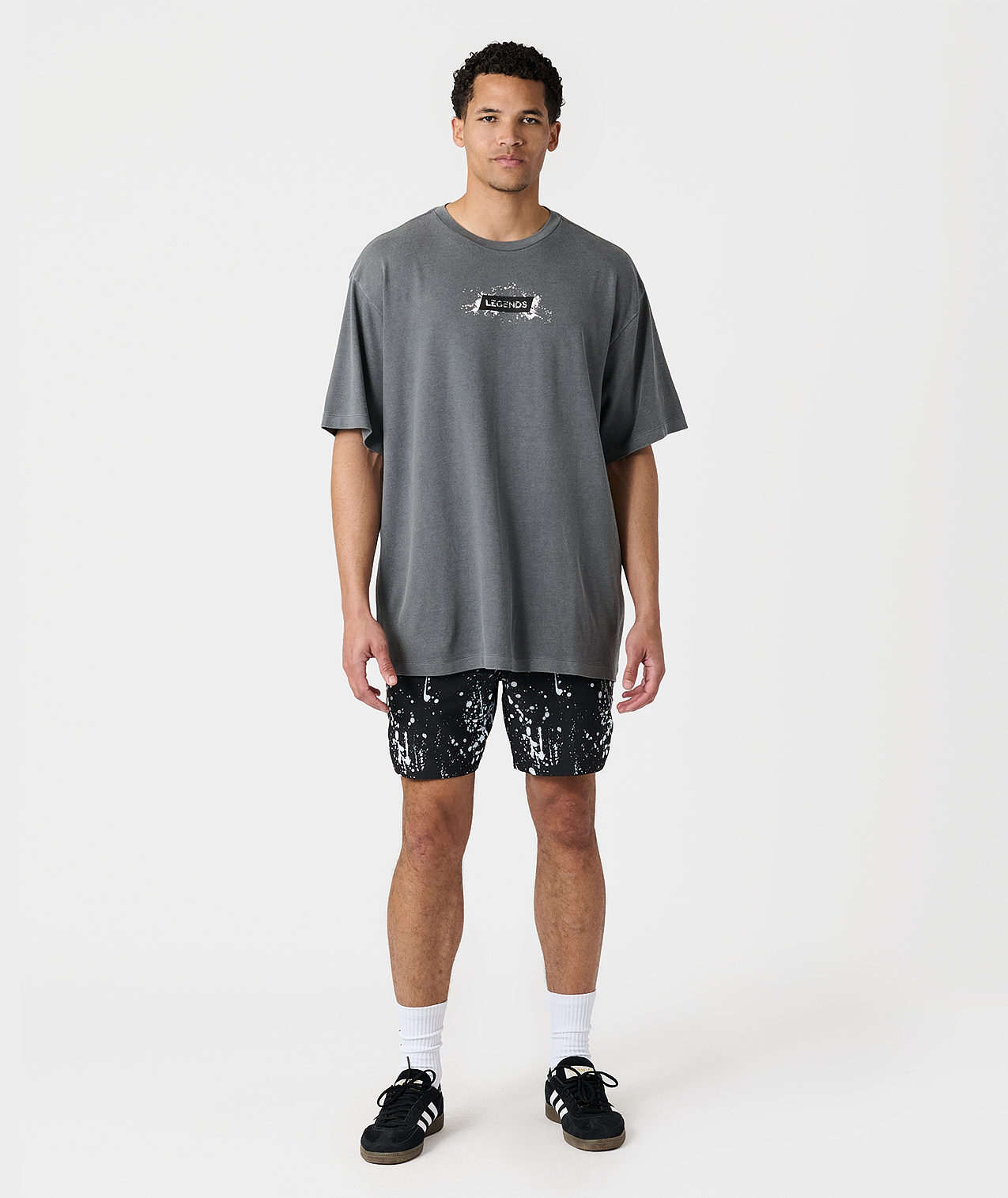 Fairfax Oversized Tee Globe Drip - 7