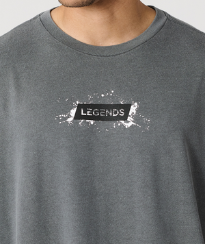 Fairfax Oversized Tee Globe Drip - 6