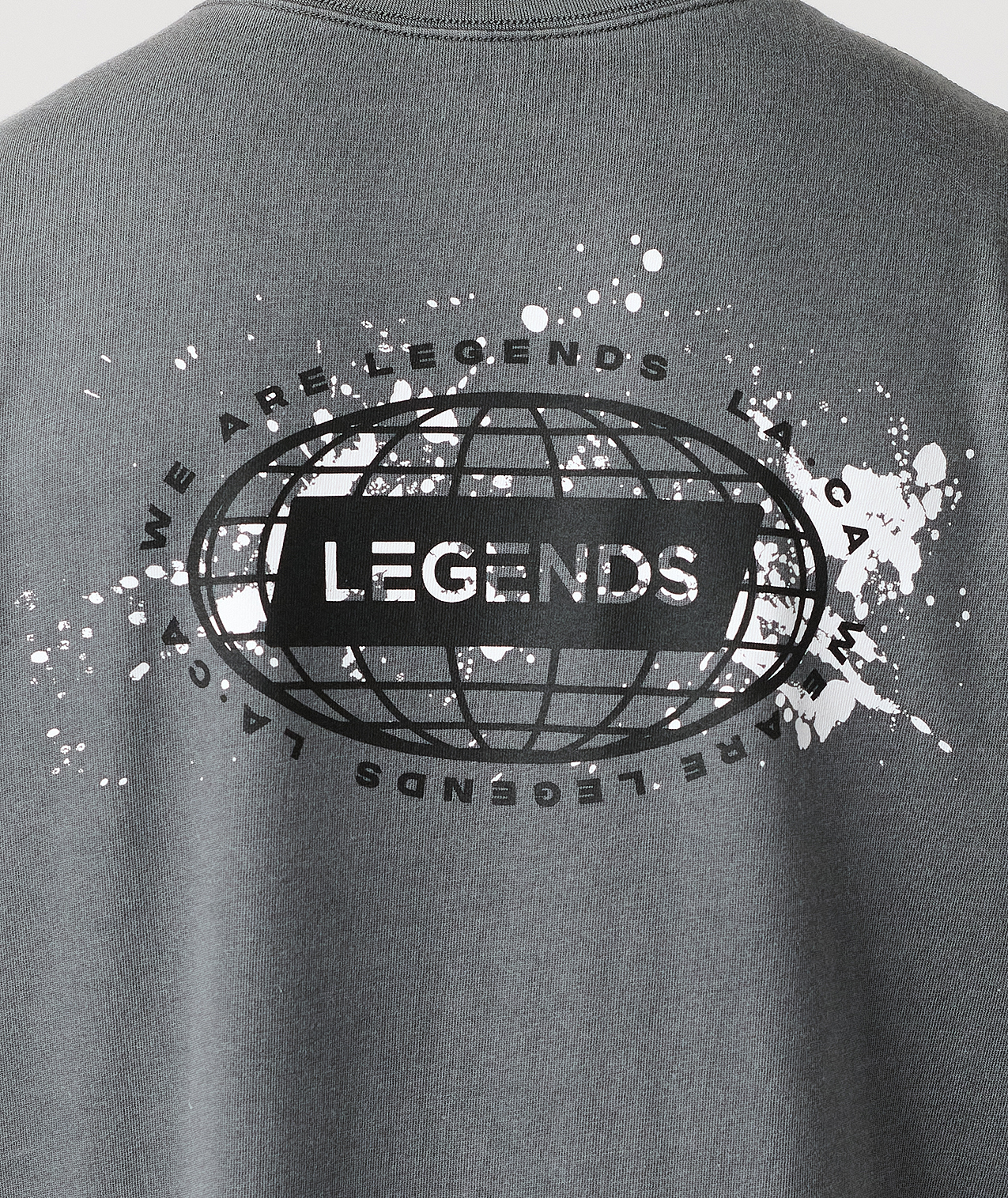 Fairfax Oversized Tee Globe Drip - 4