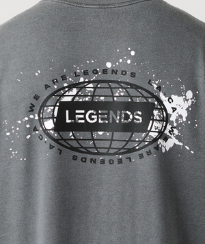 Fairfax Oversized Tee Globe Drip - 4