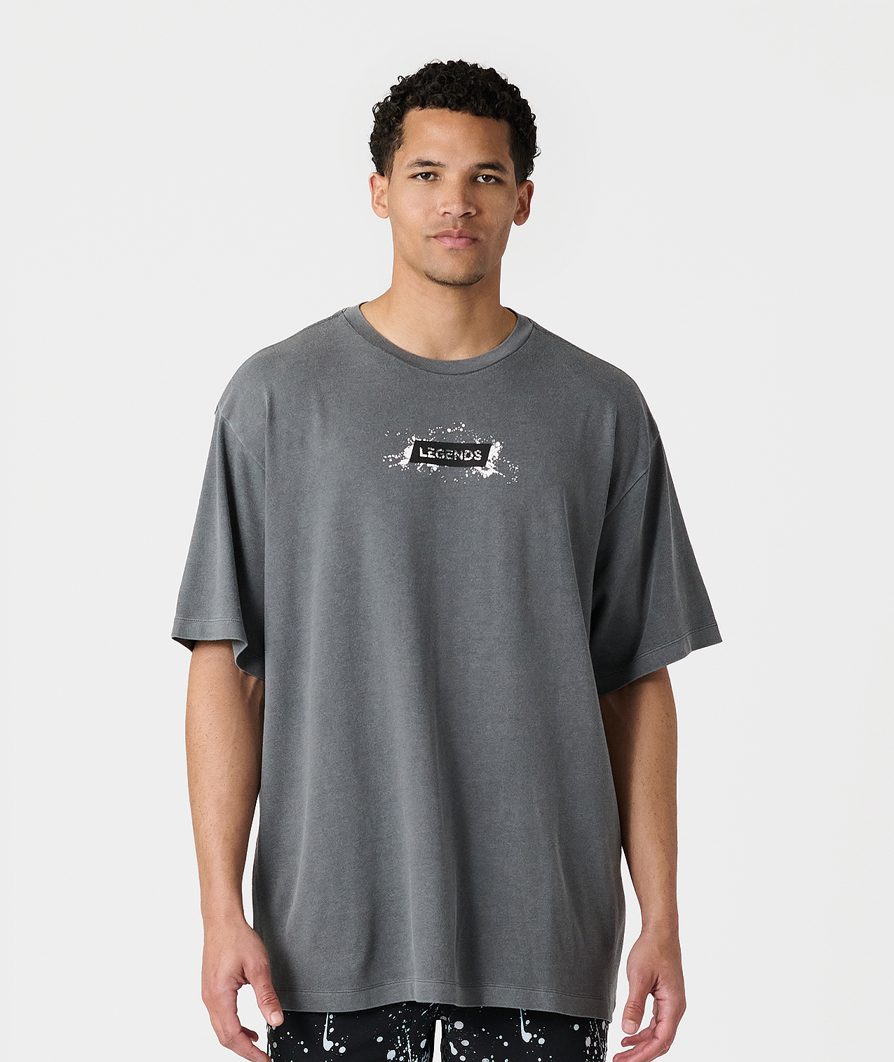 Fairfax Oversized Tee Globe Drip - 1