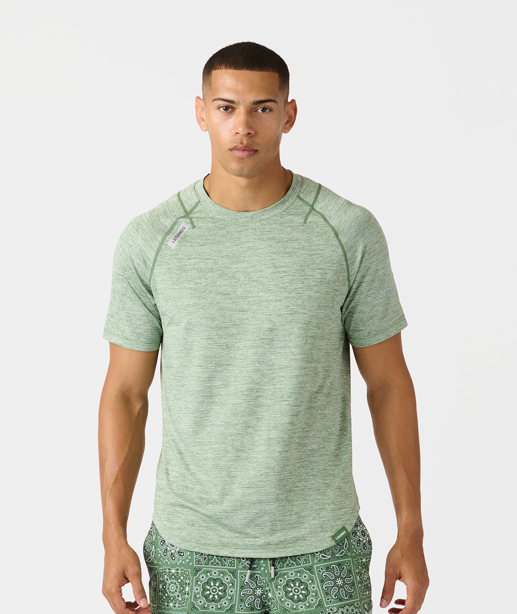 Enzo Tee Elm Heather - 1
