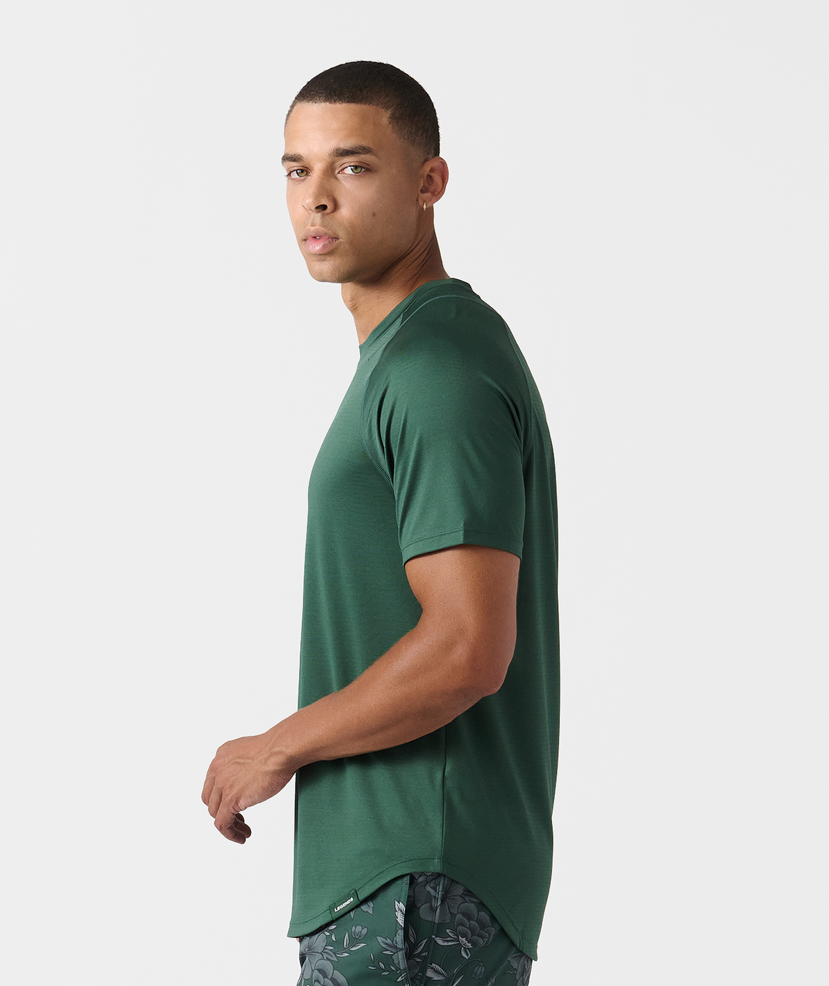 Enzo Tee Dark Moss - 2