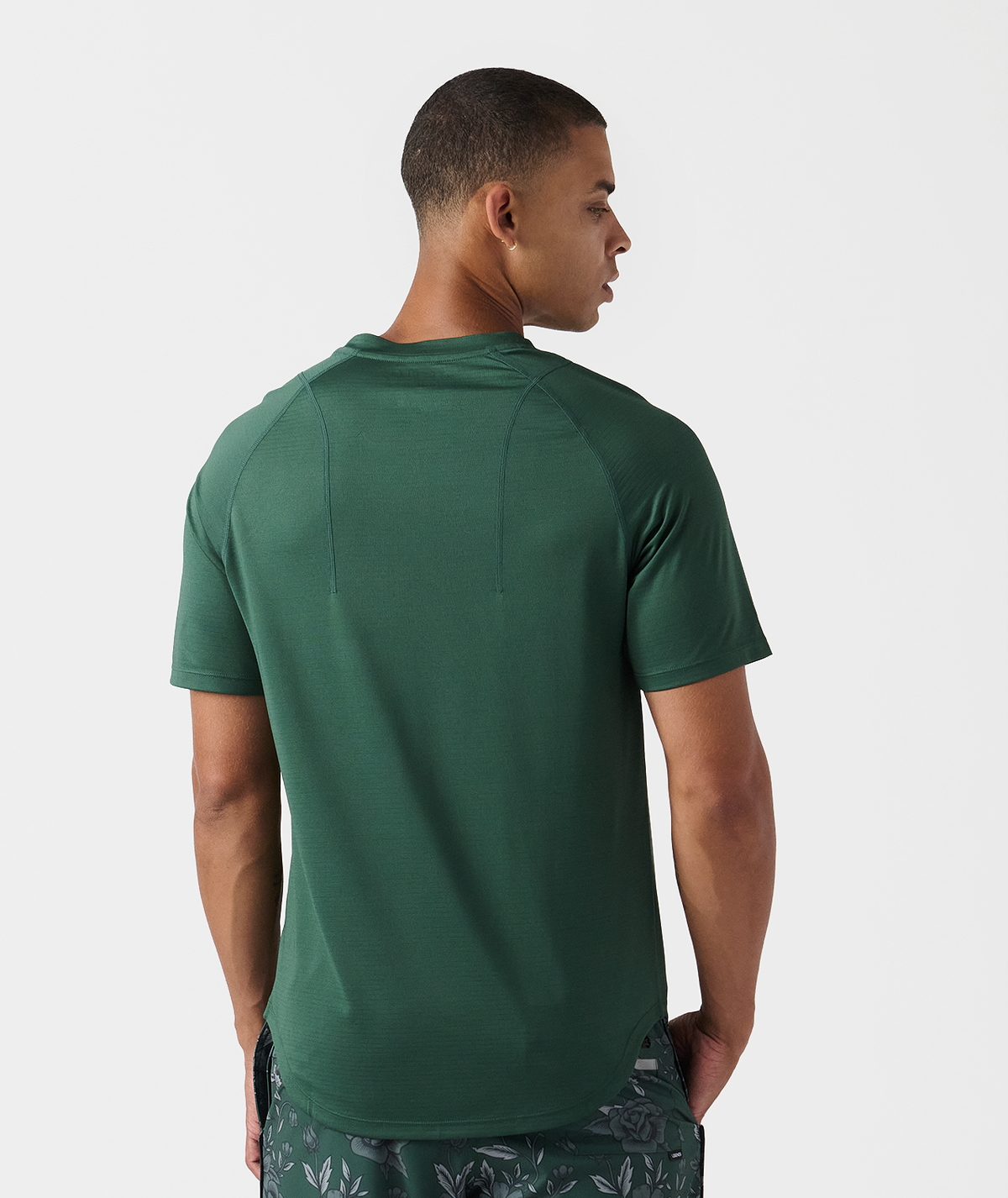 Enzo Tee Dark Moss - 3