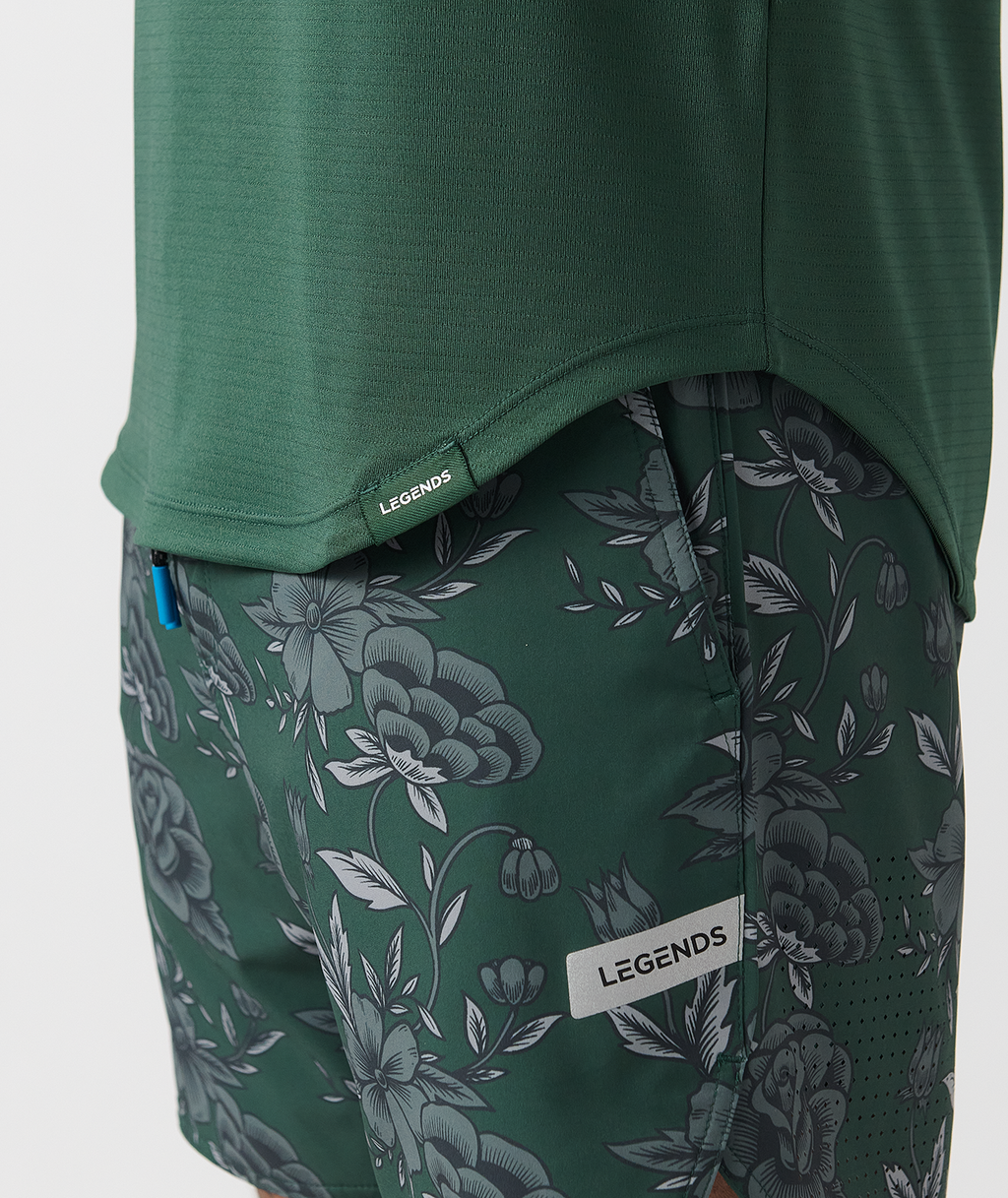Enzo Tee Dark Moss - 6
