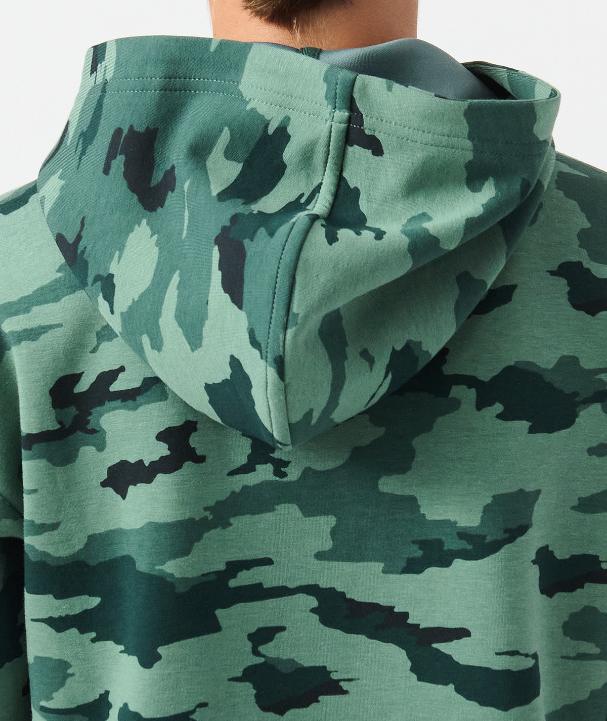 Little Legends Hawthorne Tech Quarter Zip Dark Moss Camo - 6