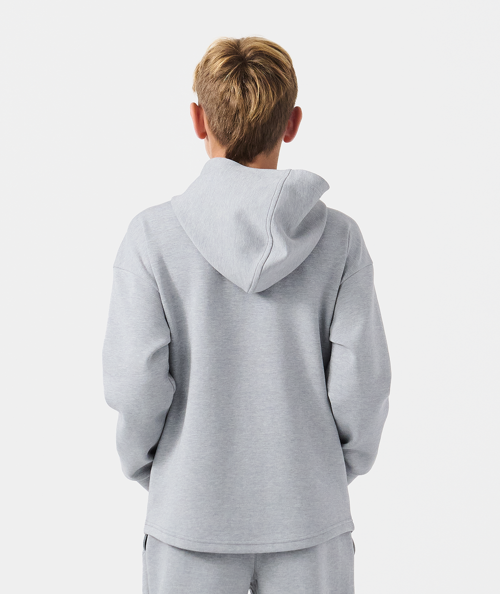 Little Legends Hawthorne Tech Quarter Zip Medium Gray Heather - 2