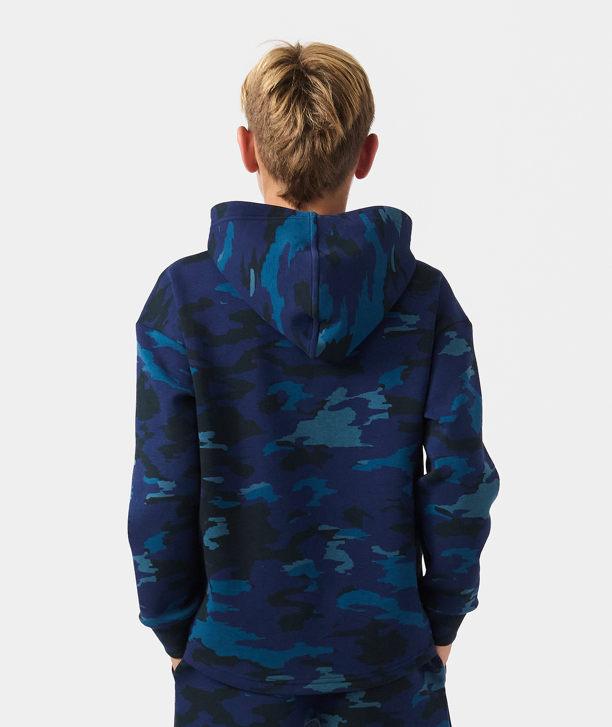 Little Legends Hawthorne Tech Quarter Zip Navy Camo - 2