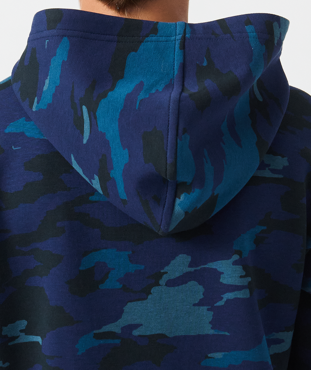 Little Legends Hawthorne Tech Quarter Zip Navy Camo - 5