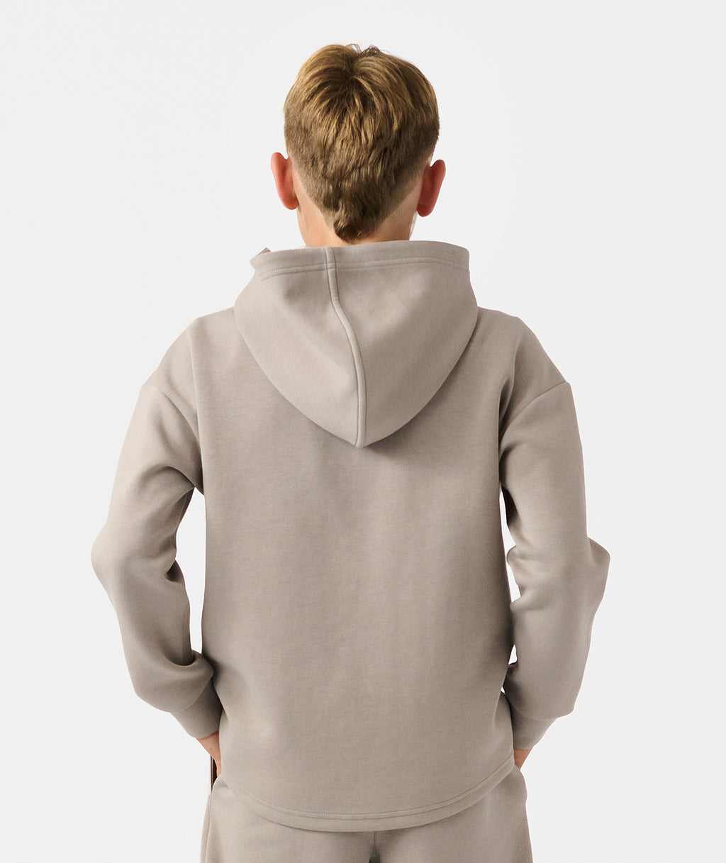 Little Legends Hawthorne Tech Quarter Zip Taupe - 3