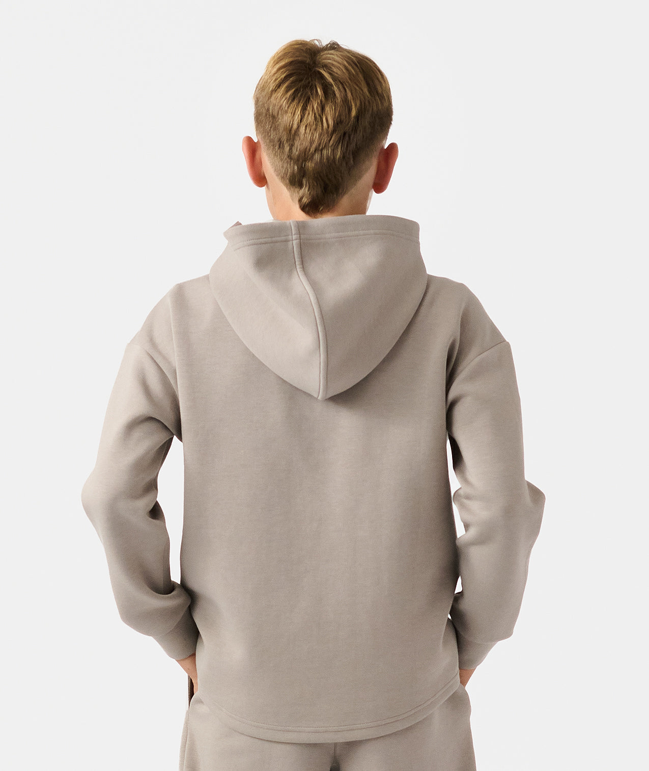 Little Legends Hawthorne Tech Quarter Zip Taupe - 3