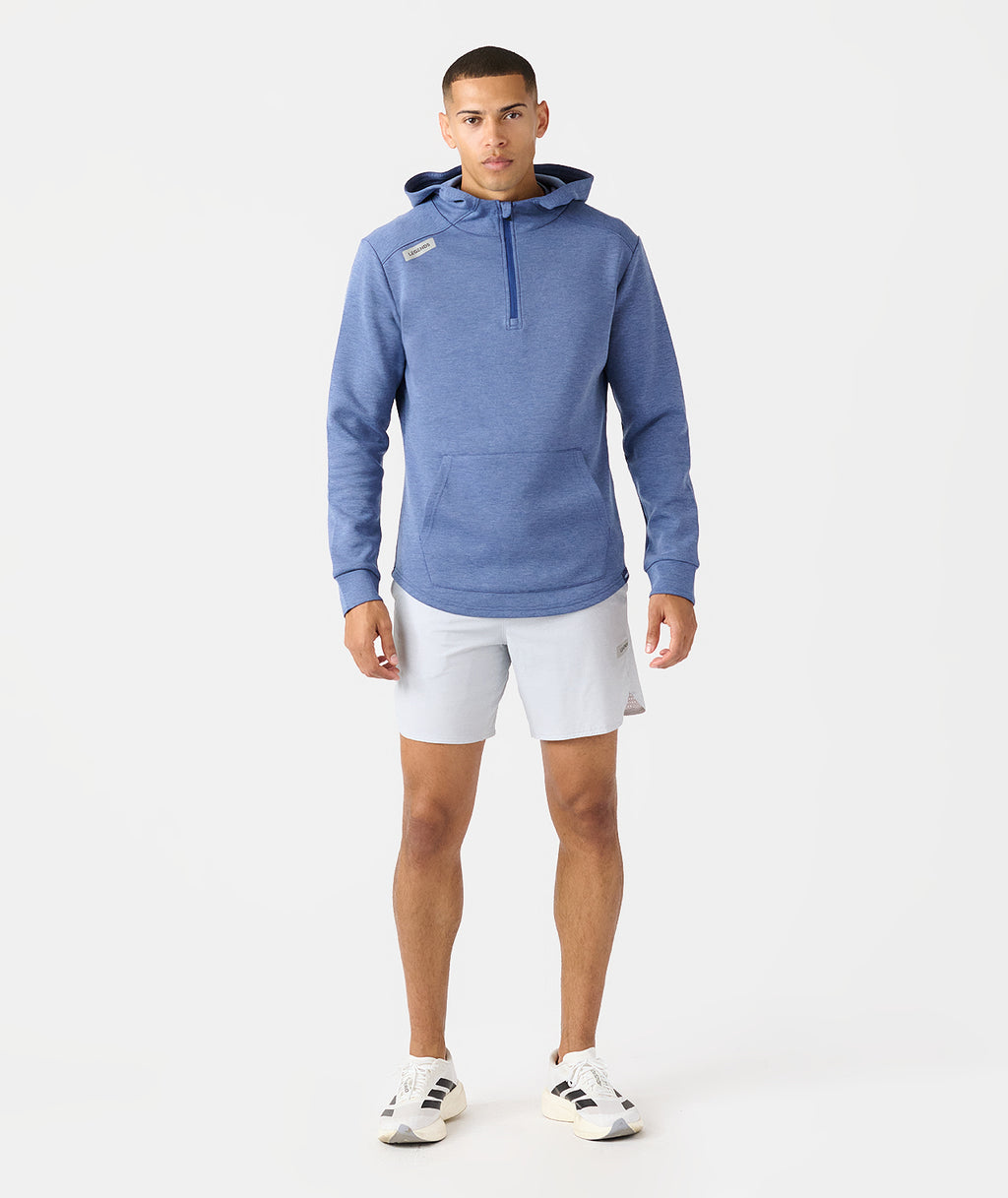 Hawthorne Tech Quarter Zip Hoodie (Slim-Fit) Orion Heather - 9