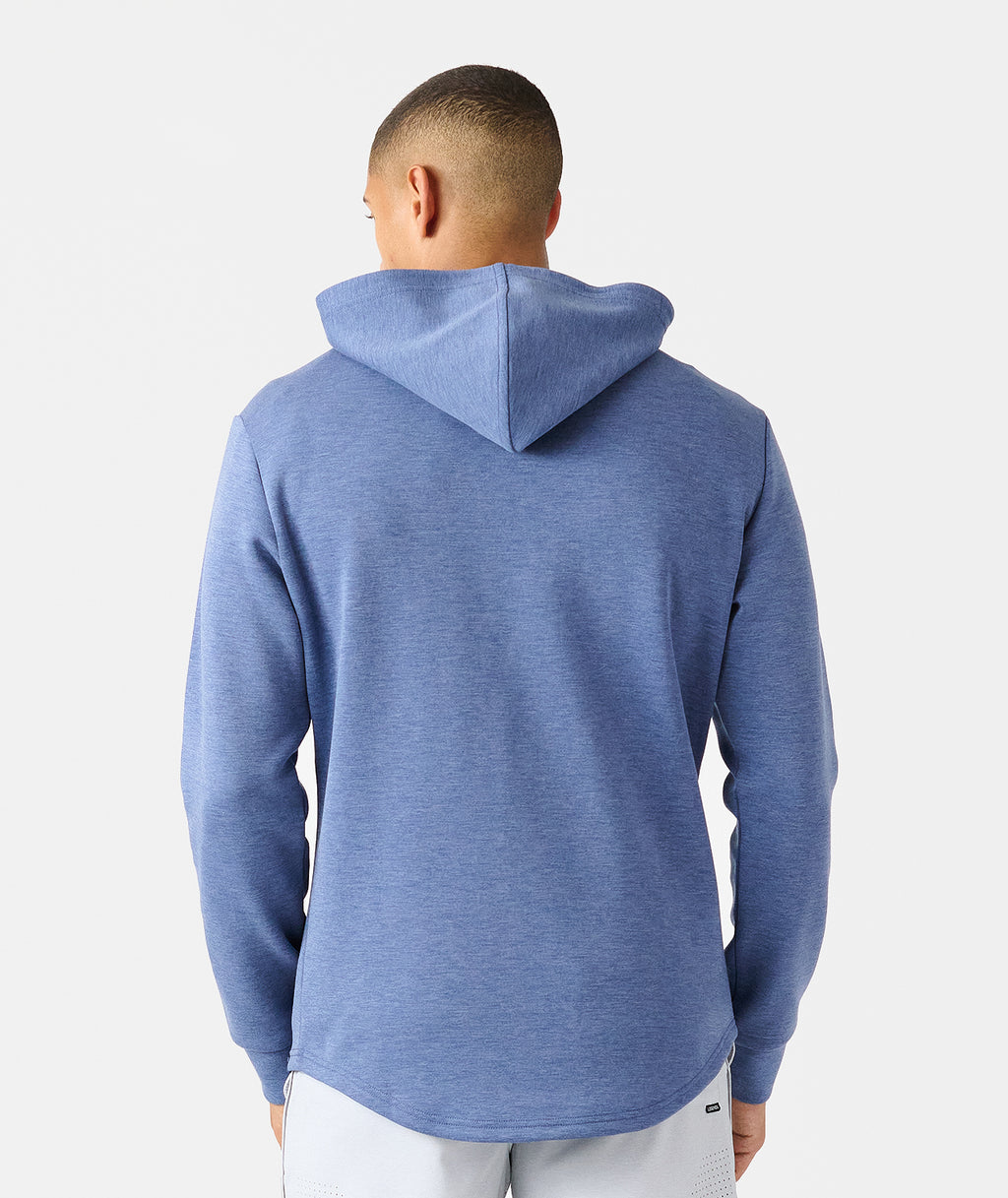 Hawthorne Tech Quarter Zip Hoodie (Slim-Fit) Orion Heather - 3