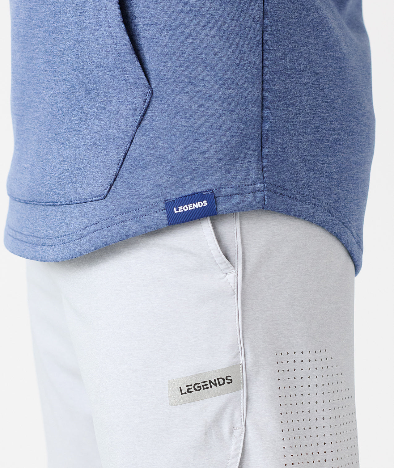 Hawthorne Tech Quarter Zip Hoodie (Slim-Fit) Orion Heather - 6