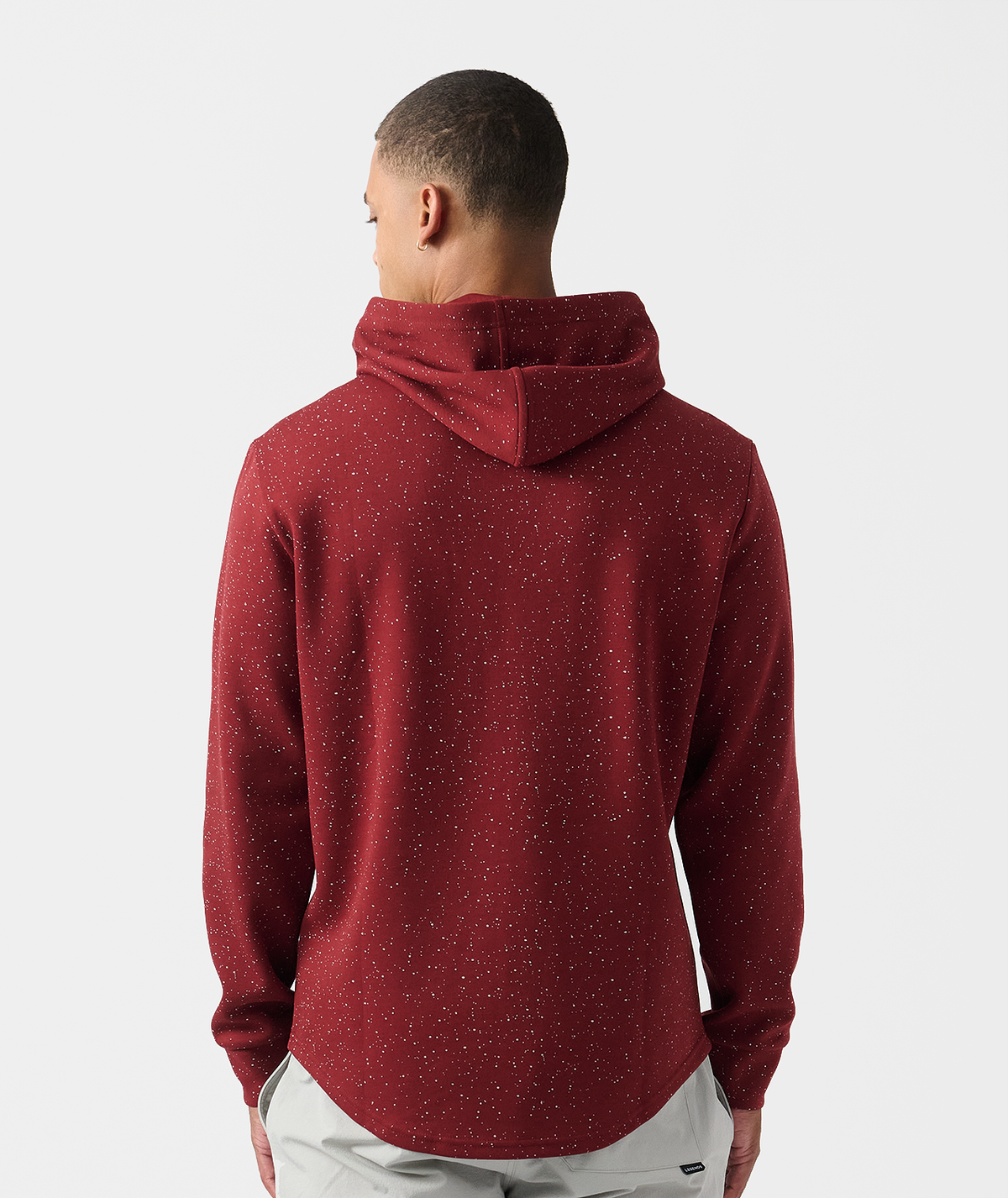 Hawthorne Tech Hoodie Infinity Splatter Crimson - 3