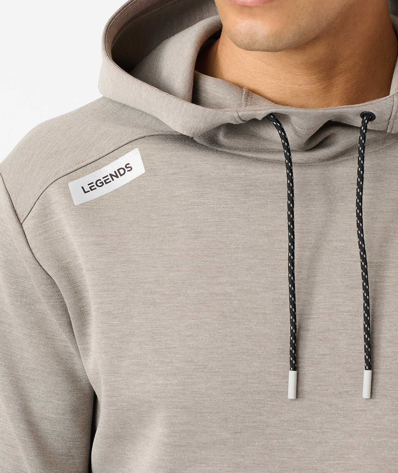 Hawthorne Tech Hoodie Taupe Heather - 7