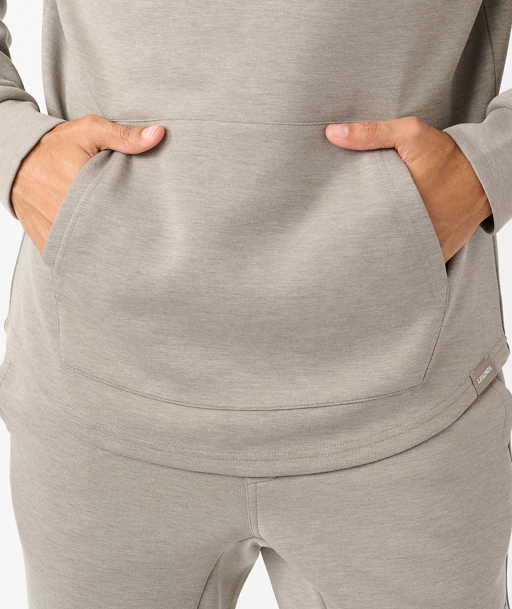Hawthorne Tech Hoodie Taupe Heather - 6