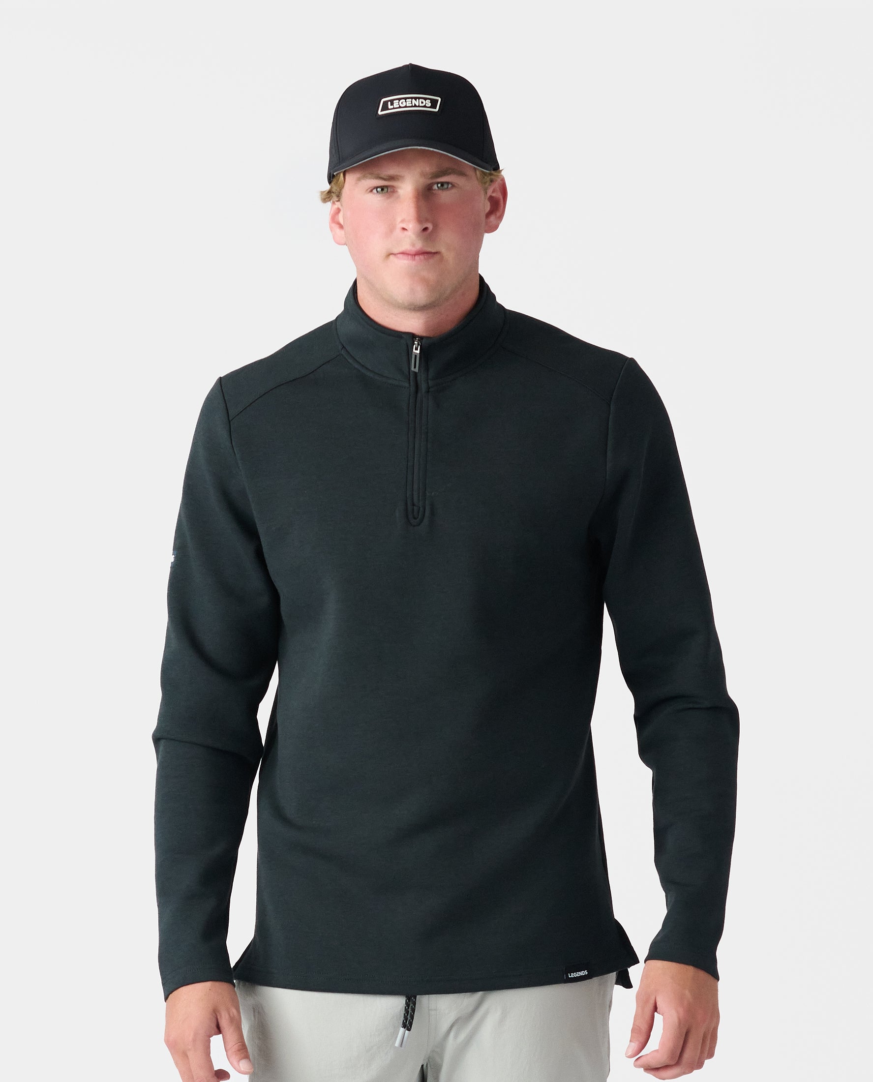 Scuba Quarter Zip Black - 1