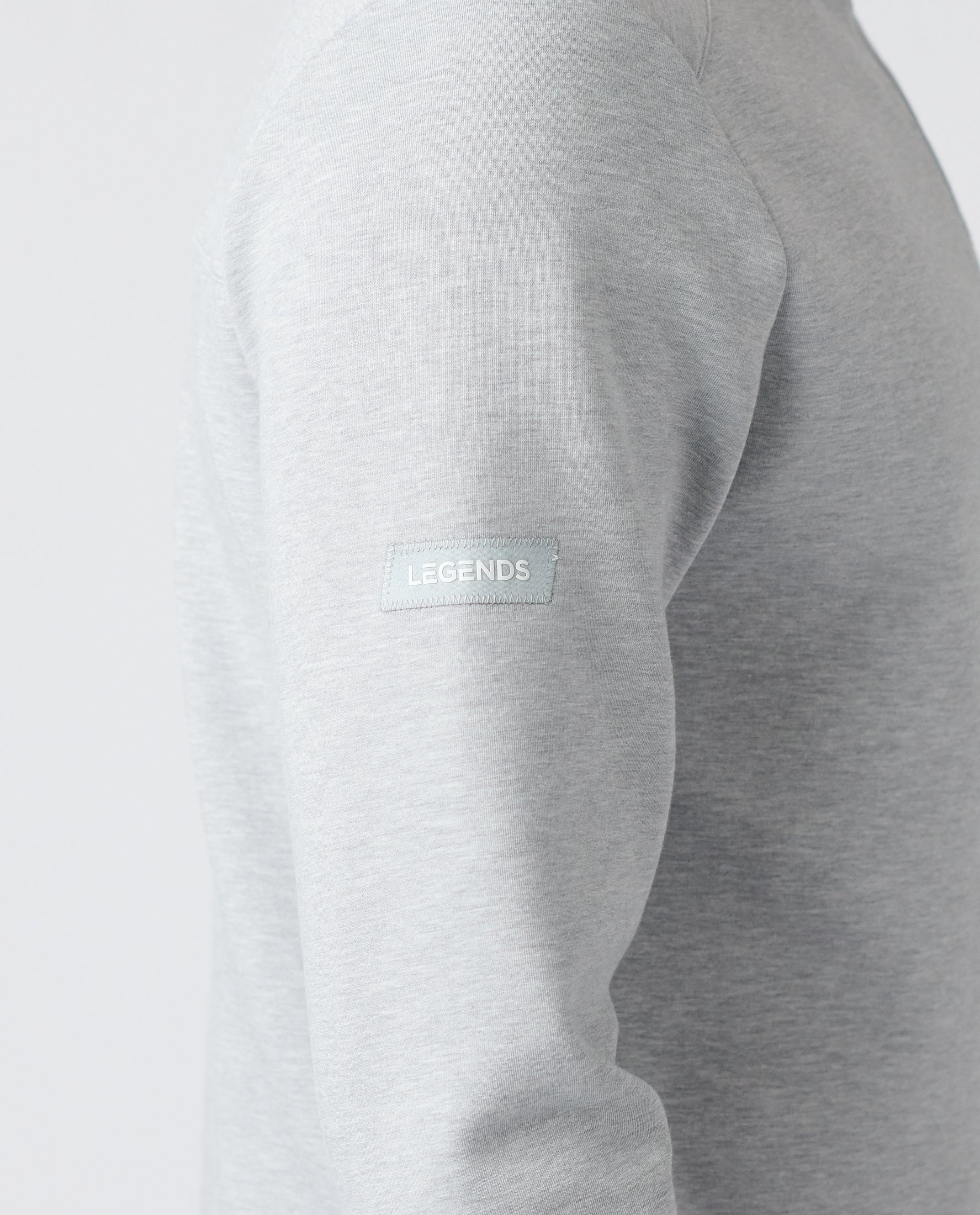 Scuba Quarter Zip Heather Gray - 6