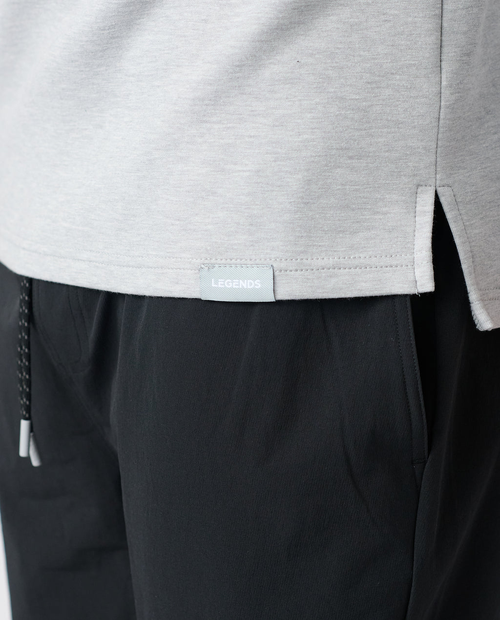 Scuba Quarter Zip Heather Gray - 4