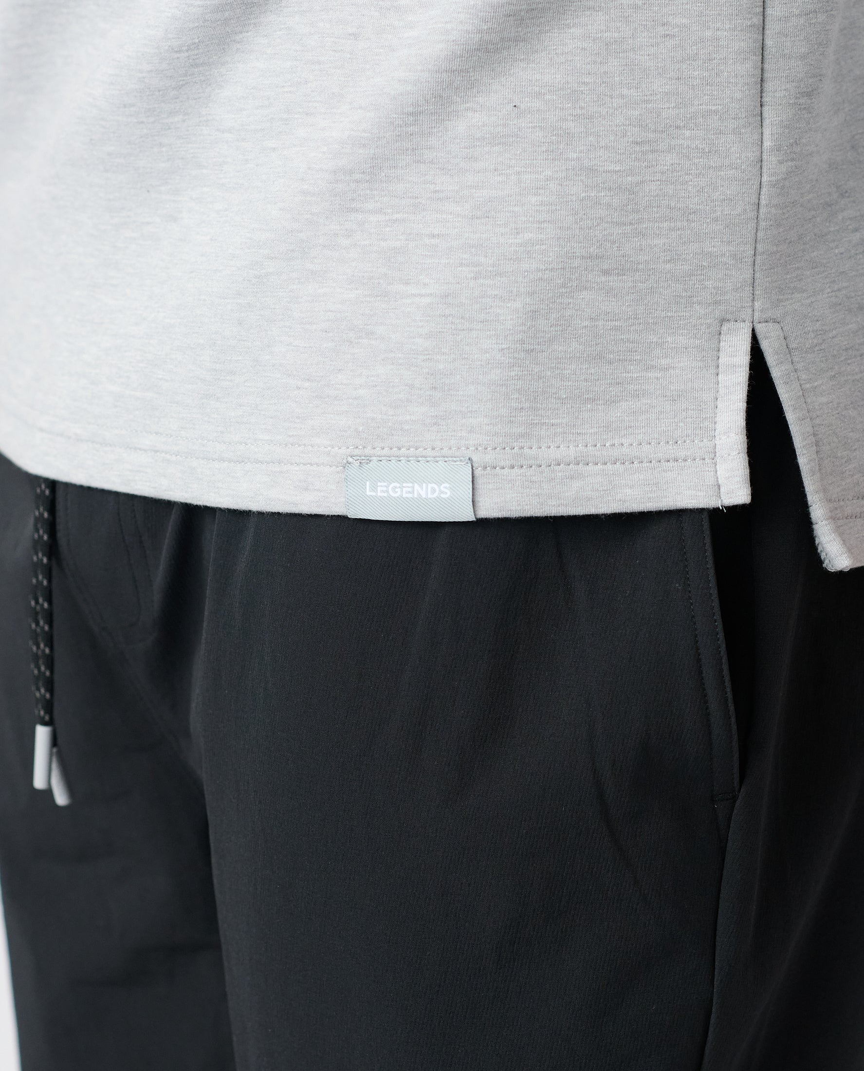 Scuba Quarter Zip Heather Gray - 4