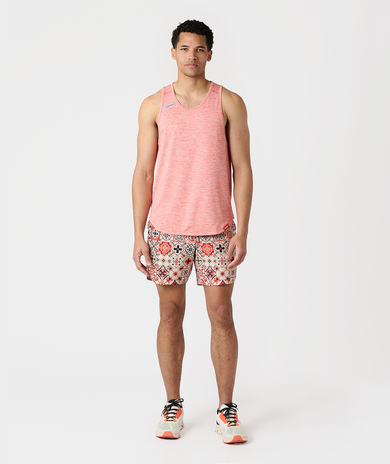 Enzo Tank Clay Heather