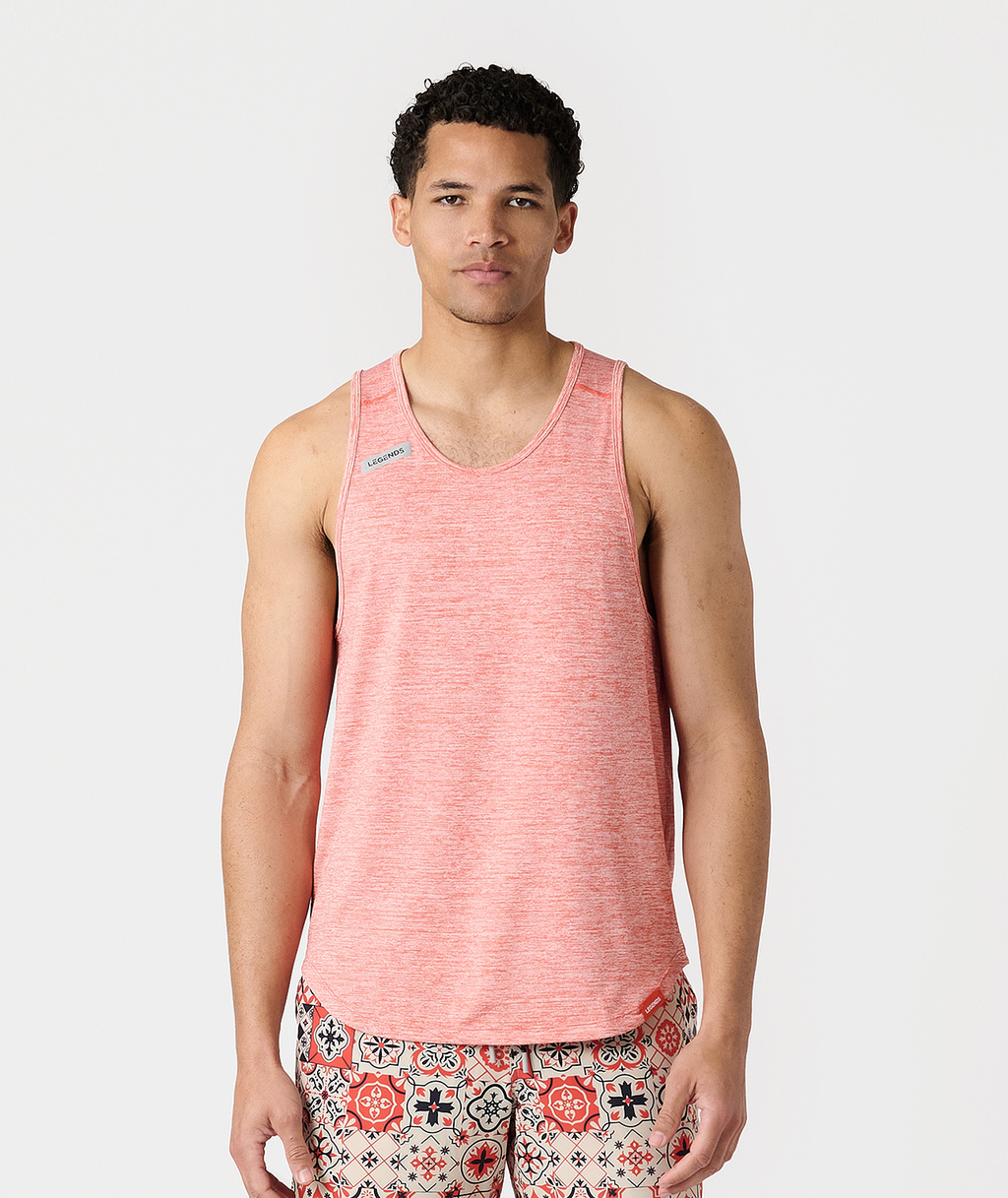 Enzo Tank Clay Heather