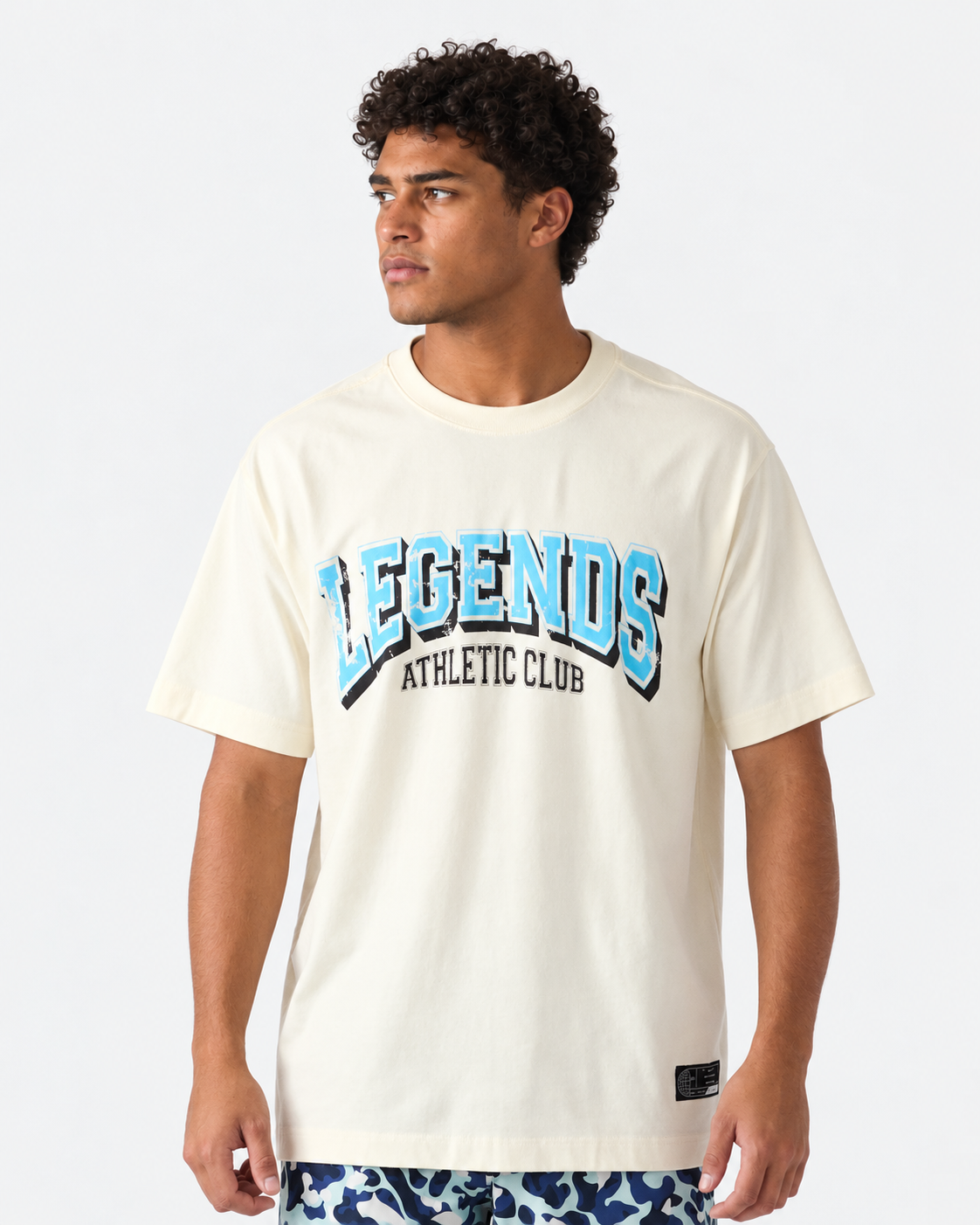 Heritage Oversized Tee AC Natural White - 1