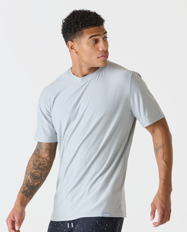 Aire Tee Heather Gray