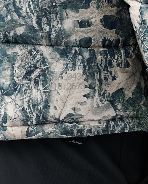 Alpine Puffer Jacket Forest Camo Ice