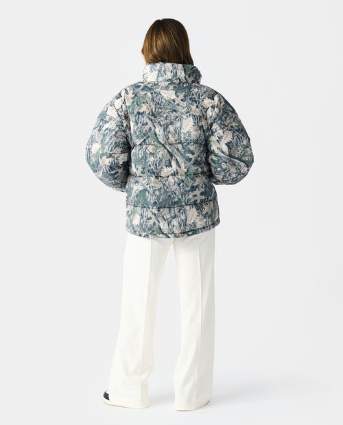 Alpine Puffer Jacket Forest Camo Ice