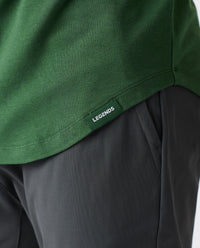 Aviation Tee Curved Hem LS Sierra