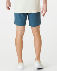 Aviation Short Washed Navy