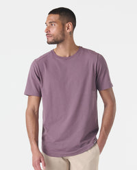 Aviation Tee Curved Hem Rhapsody