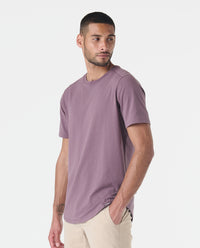 Aviation Tee Curved Hem Rhapsody