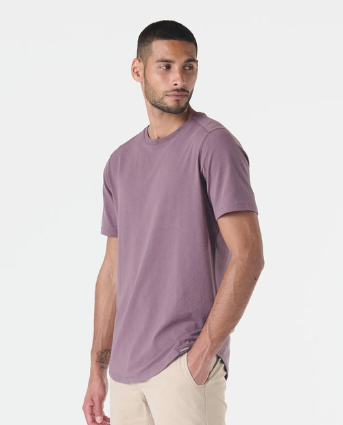 Aviation Tee Curved Hem Rhapsody