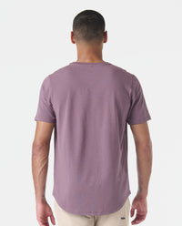 Aviation Tee Curved Hem Rhapsody