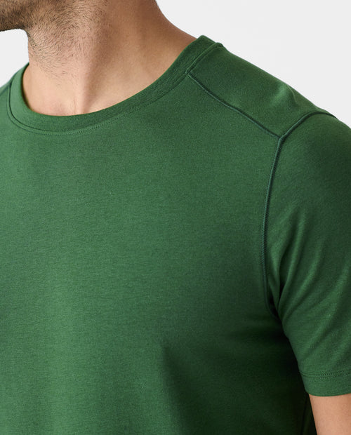 Aviation Tee Curved Hem Sierra