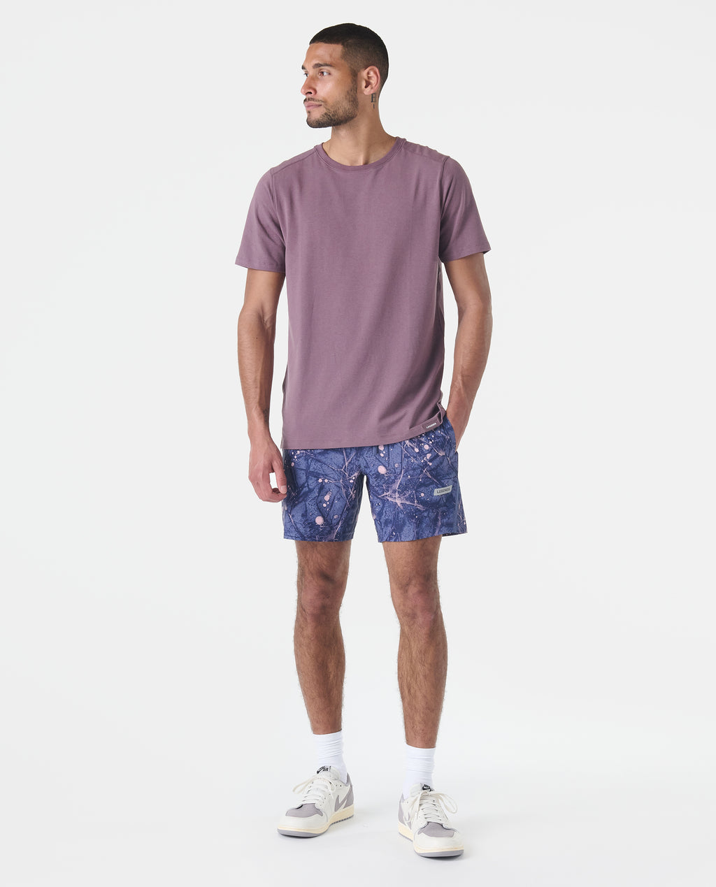 Aviation Tee Split-Hem Rhapsody