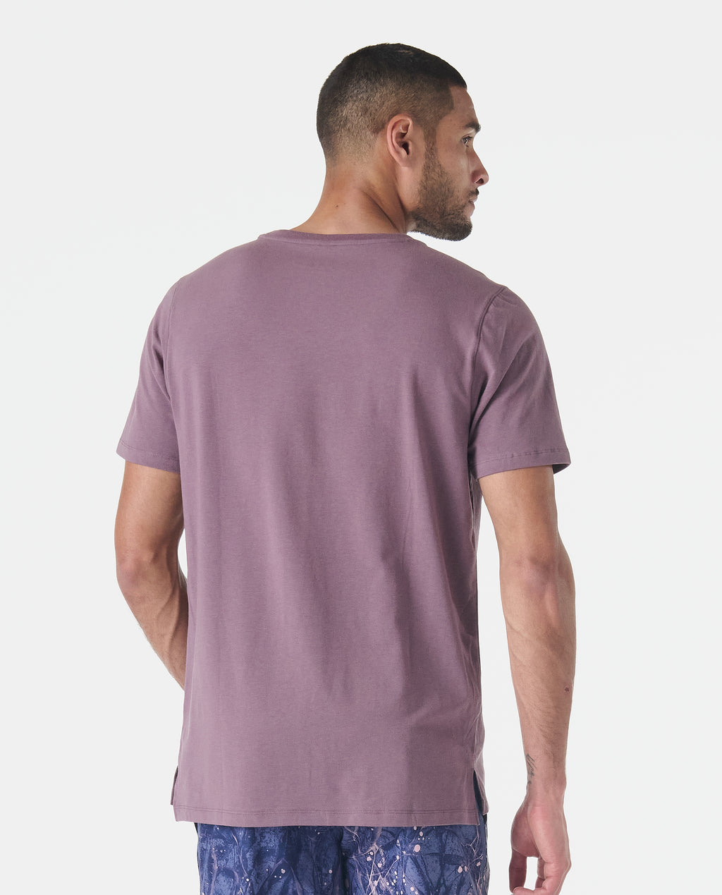 Aviation Tee Split-Hem Rhapsody